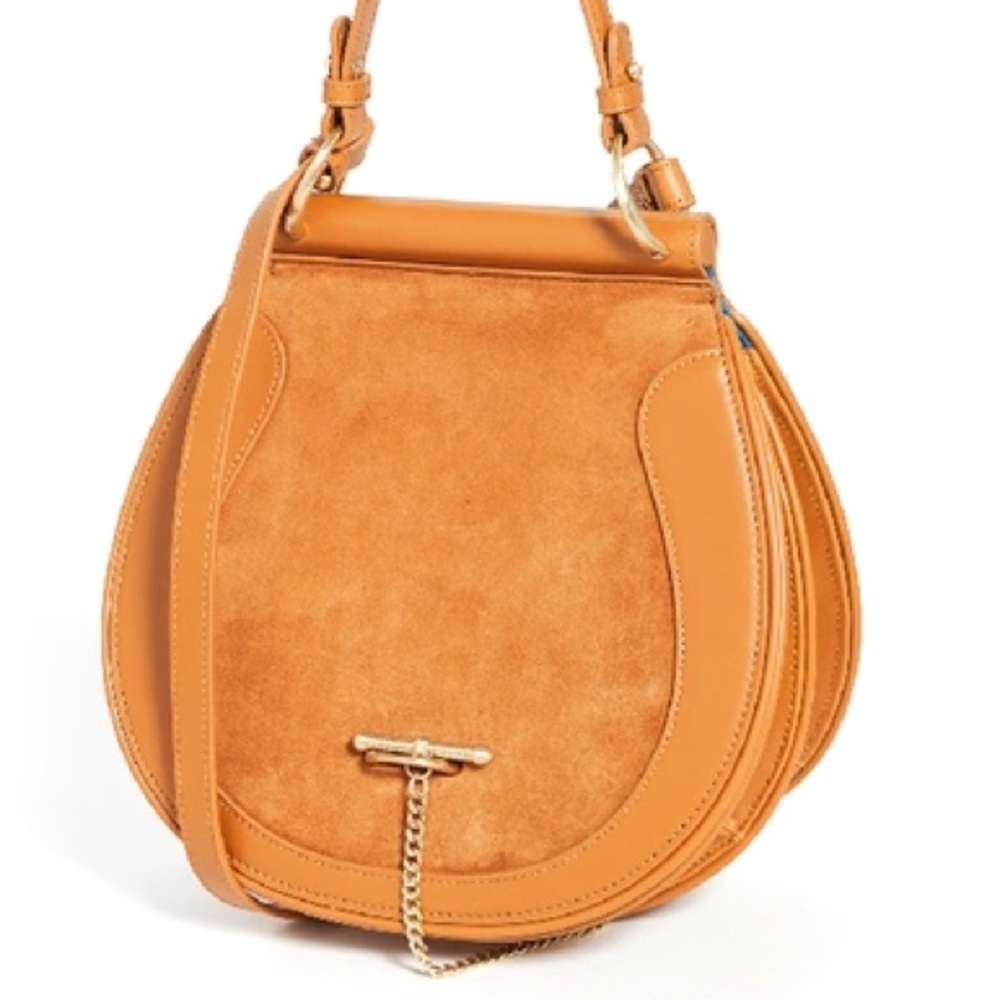 Sancia Cessane Saddle Bag in Cognanc